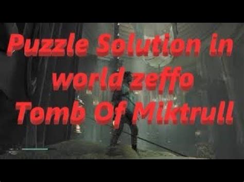 Star Wars Jedi Fallen Order Puzzle Solution In Zeffo Tomb Of Miktrull