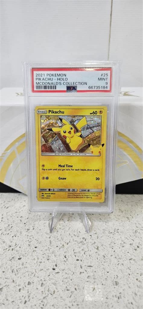 Pok Mon Pikachu Holo Mcd Collection Hobbies Toys Toys Games