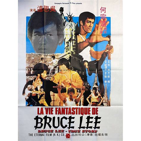 Bruce Lee The Man The Myth French Movie Poster 47x63 In 1976