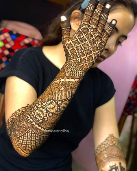 70 Dulhan Mehndi Designs For Brides Glossnglitters