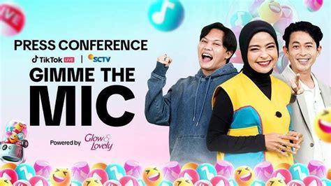 Press Conference Gimme The Mic Sctv Vidio