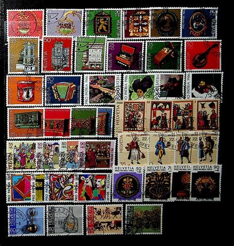 PRO PATRIA 1982 1993 TIMBRES TRÈS BIEN OBLITÉRÉS JU48 Kaufen auf Ricardo