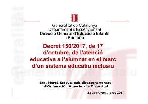 B Presentacio Decret Inclusi Decret De Doctubre