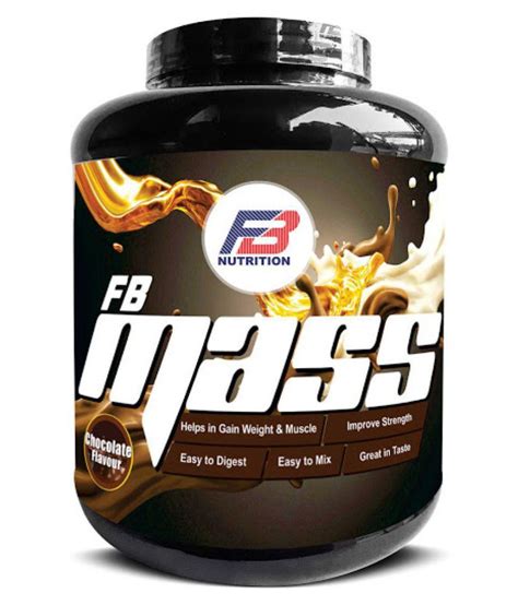 Fb Nutrition Mass Gainer 3 Kg Mass Gainer Powder Buy Fb Nutrition Mass Gainer 3 Kg Mass Gainer