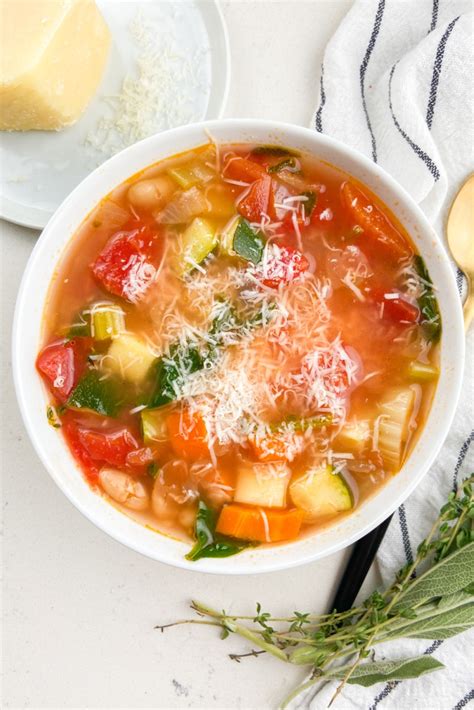 Tuscan Vegetable Soup - Recipe Girl