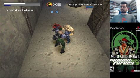 MORTAL KOMBAT SPECIAL FORCES PlayStation Gameplay en Español PS1