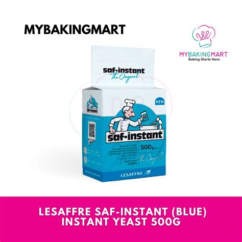 Lesaffre Saf Instant Blue Instant Yeast Halal Instant 500g Shopee Malaysia