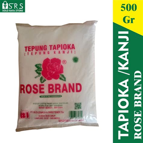 Jual TEPUNG TAPIOKA ROSEBRAND 500 GR Tepung Tapioka Rose Brand 500