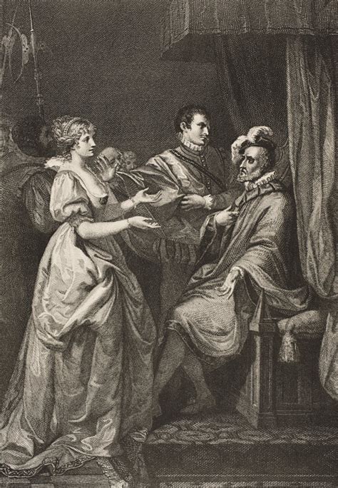 Paris, der Königspalast, Akt II, Szene III, aus 'Ende gut, alles gut