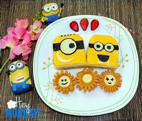 Minion Sandwich Minions Sandwiches Sugar Cookie Cookies Learning