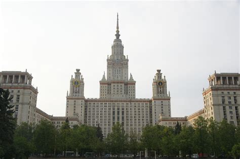 Москва (Moscow) - Главное здание МГУ (Main building of the… | Flickr