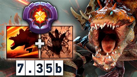 29 тир Праймал Бист против Коллапса Malrine Primal Beast 7 35 DOTA 2