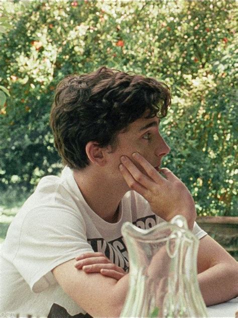 Timoth Chalamet Timotheechalamet Callmebyyourname Timothee