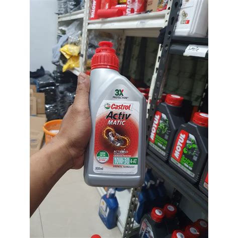 Jual Oli Mesin Motor Castrol Activ Matic Sae W Kemasan L