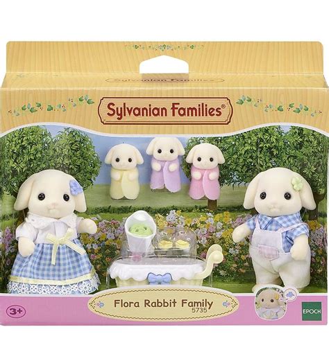 Sylvanian Families - Flora Rabbit Familie - 5735 | KW DE