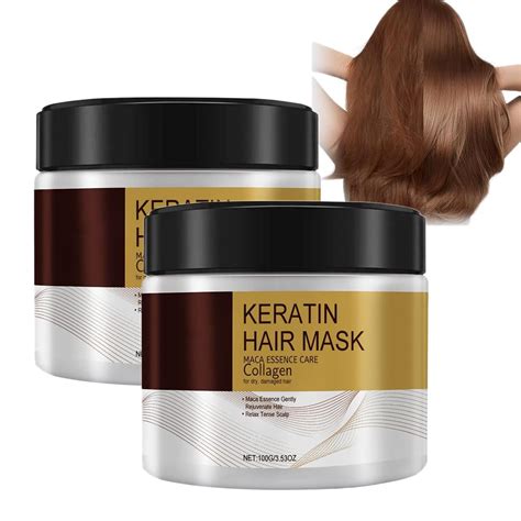 Collagen Hair Argan Oil Collagen Hair Mask Deep Repair Conditioning Coconut Oil