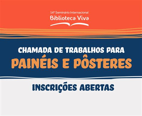 Chamada de trabalhos para painéis e pôsteres 14º Seminário