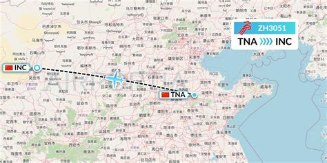 ZH3051 Flight Status Shenzhen Airlines Jinan To Yinchuan CSZ3051