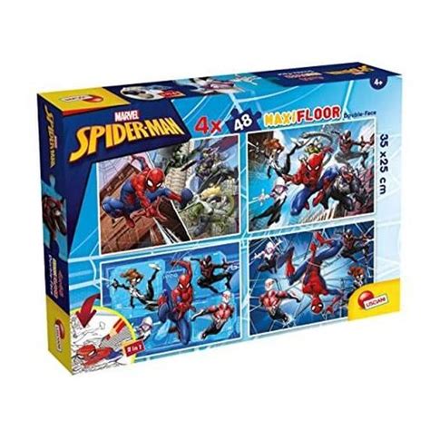 Marvel Puzzle Df Maxifloor X Spiderman Liscianigiochi