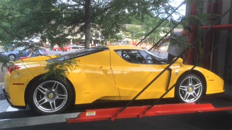 Taking Delivery Of A Ferrari Enzo Mclaren P And Ferrari Laferrari At