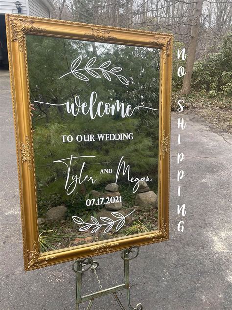 Welcome Wedding Sign Bridal Shower Birthday Baby Shower Etsy Uk