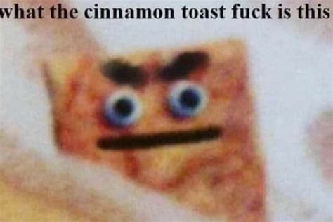 Whﬁme cinnamon toast fuck is this iFunny Brazil
