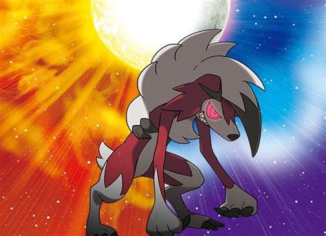 Details on the Dusk Form Lycanroc revealed Pokémon Ultra Sun Ultra