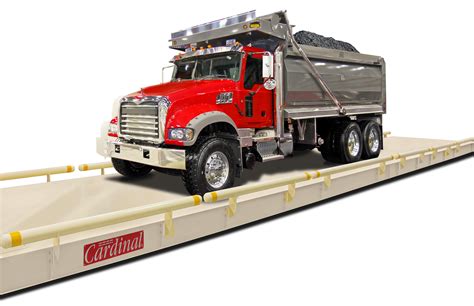 Cardinal Scale ARMOR Steel Deck Truck Scales With Digital SmartCells