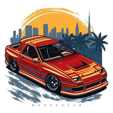 Oleg Markaryan On Instagram Widebody Mazda Rx7 Fc T Shirts Covers