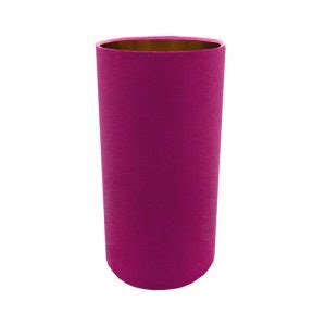 Fuchsia Bright Pink Velvet Tall Drum Lampshade Lampshade Barn