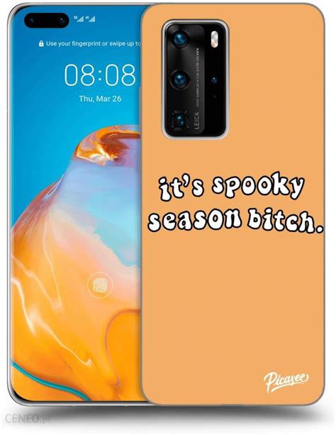 Silikonowe Prze Roczyste Etui Na Huawei P Pro Spooky Season Etui