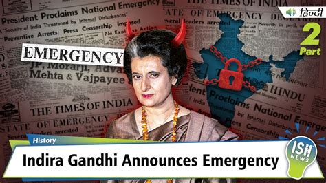 Part 2 Indira Gandhi Announces Emergency Ish News Youtube