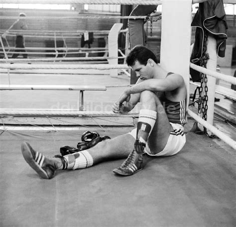 DDR Bildarchiv Frankfurt Oder Henry Maske Beim Boxtraining In