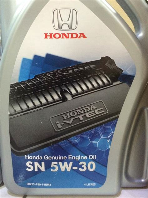 GENUINE HONDA ENGINE OIL 5W 30 SEMI End 5 22 2017 10 15 PM