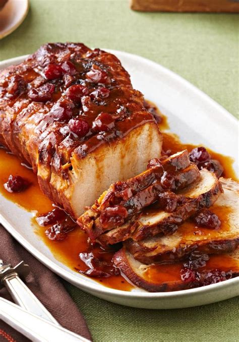 Slow Cooker Cranberry Orange Pork Roast Recipe Kraft Recipes Pork Roast Recipes Recipes