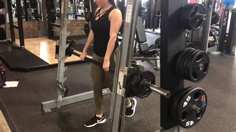 Single Leg Rdl On Smith Machine Youtube