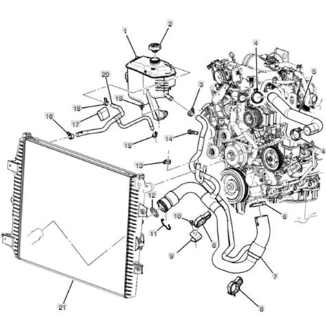 Lb7 Duramax Coolant Flow Diagram Duramax Coolant Hose Diagra