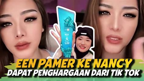 QUEENNY Pamer Ke Nancy Plakat Penghargaan Dari Tik Tok YouTube