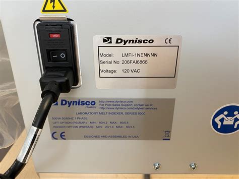 Dynisco LMI5000 Melt Flow Indexer | Plastic Machinery | Used Plastic Equipment | Used Plastics ...