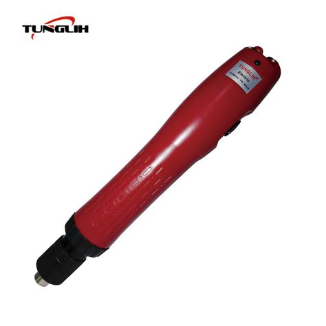 Red Esd Adjustable Brushless Electric Screwdriver Low Torque For