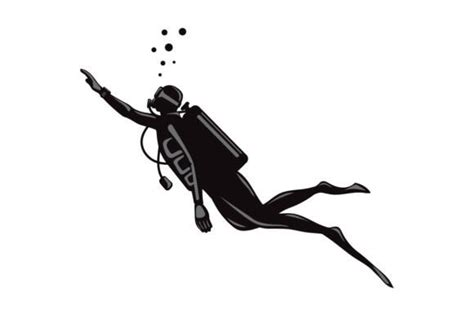 Scuba Diver Clipart Image