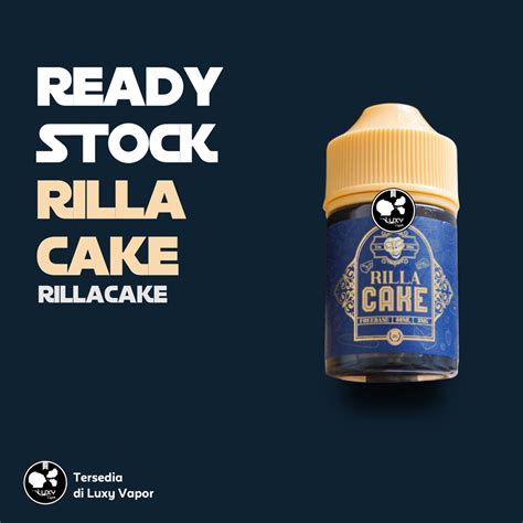 Jual Rillacake Rilla Cake Liquid Rilla Series Ml Shopee Indonesia