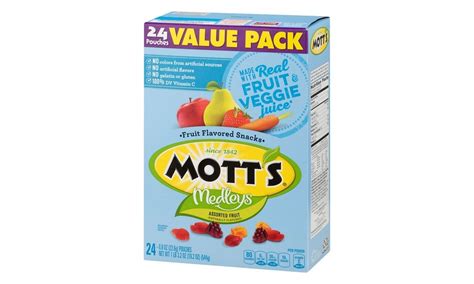 Motts Fruit Flavored Snacks 24 Ct Shipt