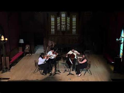 Felix Mendelssohn String Quartet No 6 In F Minor Op 80 III Adagio