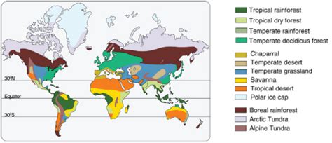 Biomes Map