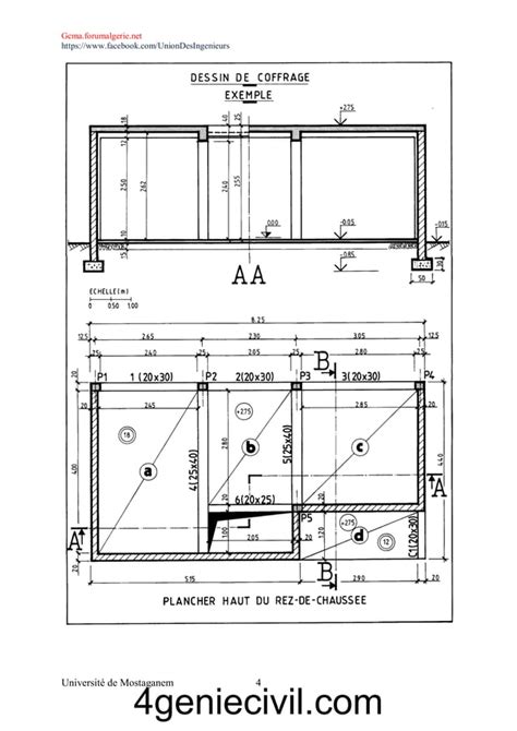 Coffrage Plan PDF