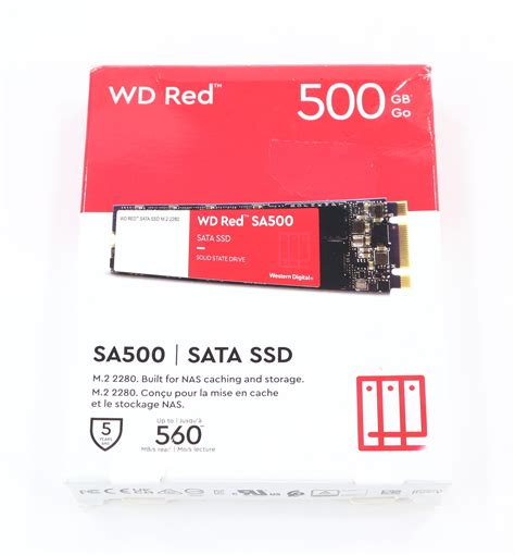 WD Red SA500 500GB WDS500G1R0B 68A4Z0 SSD M 2 2280 SATA 6Gb S