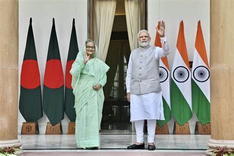 India Bangladesh Ink First Water Sharing Pact In Years Hasina