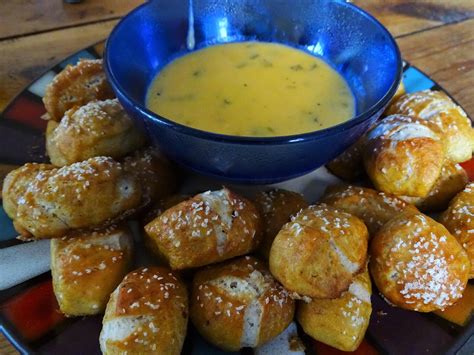 Homemade Sourdough Pretzel Bites With Jalapeno Beer Cheese Dip