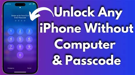 How To Unlock Any Iphone Without Passcode And Computer How To Bypass